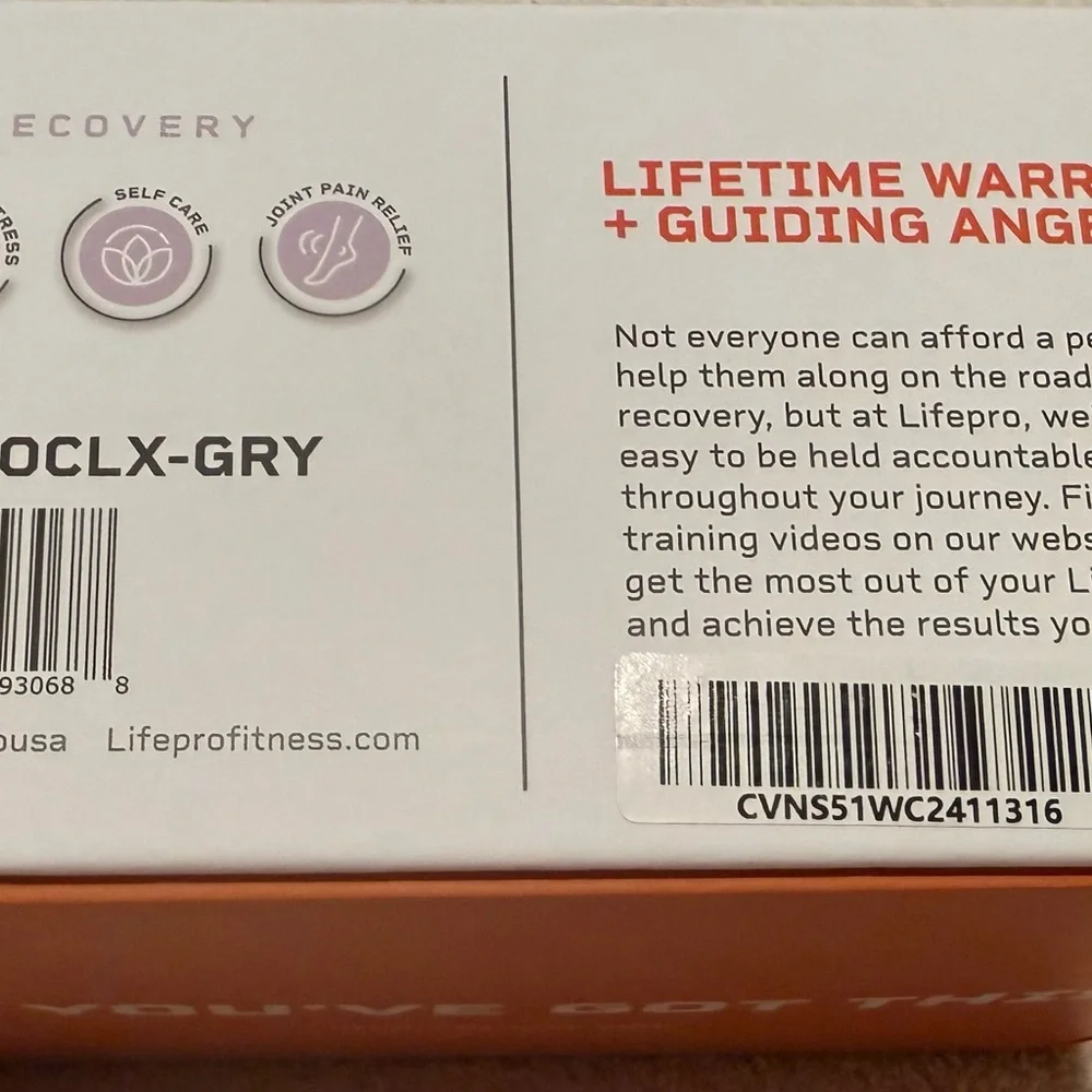 Life Pro Oculax Heated Eye Massager - Gray NWT, box has never been opened!